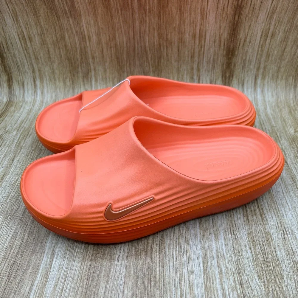 Nike ReactX Rejuven8 Slide Men's Size 10 Orange Marakesh Sandals HV4479-800 NEW